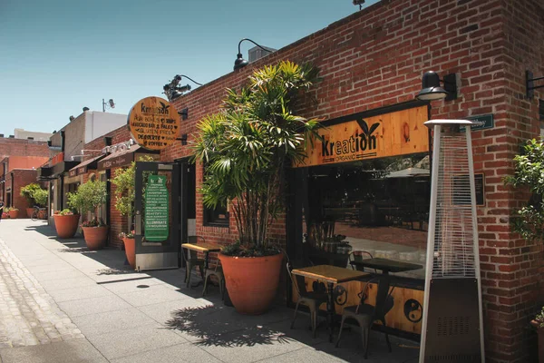 Pasadena California Spojené Státy Americké 2022 Pohled Vstupní Plochu Restaurace — Stock fotografie