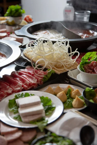 View All Elements Hot Pot Meal — Stock Photo, Image