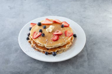 Bir yığın krep manzarası.