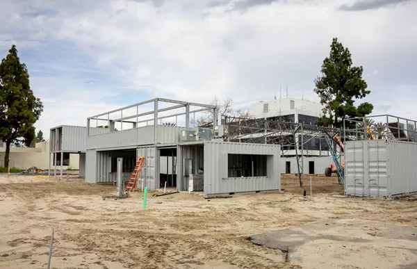 Garden Grove Californie États Unis 2019 Vue Construction Une Échoppe Photo De Stock