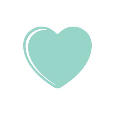  Tıbbi ikon kalp çizimi. Kalp şeklinde aşk ikonu. vektör çizimi tasarımı.