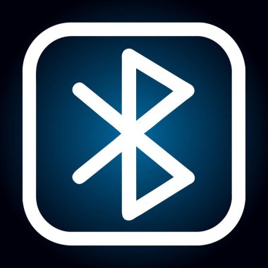 Bluetooth simgesi 3 boyutlu resimleme