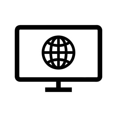  bilgisayar internet simgesi simgesi