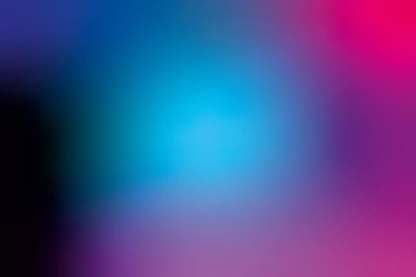 Mavi, pembe ve mor tonlarıyla renkli arkaplan, geniş kopya alanı ile canlı ve dinamik bir his veriyor.