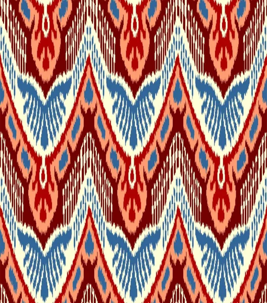 Modèle National Ouzbek Ikat — Image vectorielle