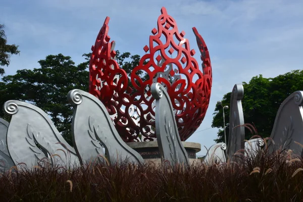 stock image G20 monument, to welcome the KTTG20 which will be held from 15 November in Bali. Photo on 21 October 2022, Location: Jl. By Pass Ngurah Rai-Pesanggaran, Badung Regency, Bali Province, Indonesia 