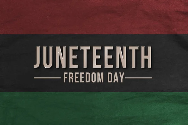 stock image Juneteenth Freedom Day. African-American Independence Day Celebration on June 19.