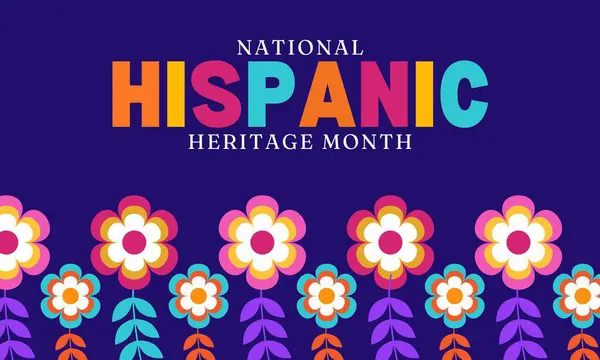 stock image : National Hispanic Heritage Month in September and October. Hispanic and Latino American culture. Celebrate annually in the United States 