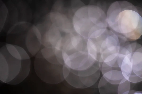 Light Abstract Dark Bokeh Christmas Circle Color Glitter Blurred Black — Stock Fotó
