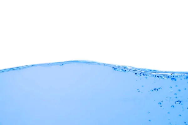 Water Golf Met Bubbels Een Witte Achtergrond — Stockfoto