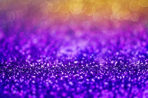 Glitter Light Abstract Full Color Bokeh Christmas Light Blurred Background — Zdjęcie stockowe