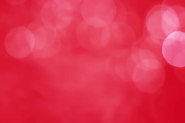 Luz Abstracto Rojo Bokeh Navidad Círculo Color Brillo Borroso Negro — Foto de Stock