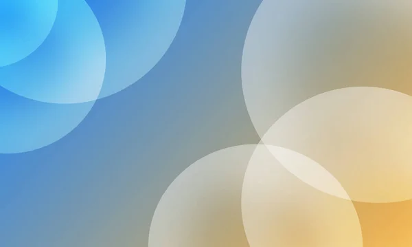 Пастельний Синій Золотий Градієнт Абстрактний Графічний Фон Ілюстрації — стокове фото
