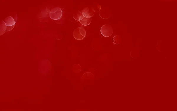 Light Abstract Red Bokeh Christmas Circle Color Glitter Blurred Black — Stock Photo, Image