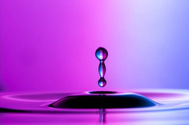 Su damlasını kapat.