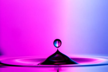 Su damlasını kapat.