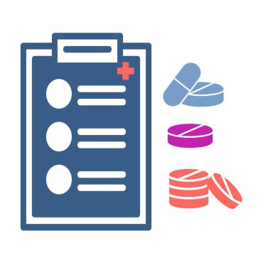 İlaç ve ilaç türlerinin kayıtları.