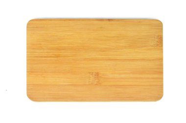  Tahta kesme tahtası beyaz arkaplanda izole edildi