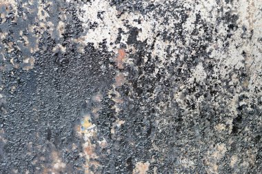 Grunge 'un geçmişi. Çamurlu ve paslı metal arka plan