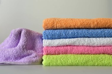 Banyo havlusu yığını 