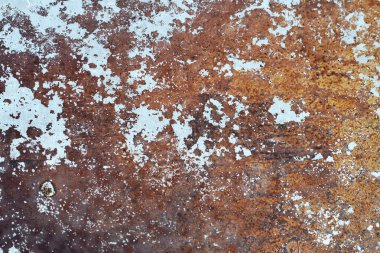 Paslı metal arkaplan, soyut doku