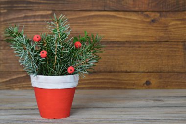 Mutlu Noeller ve mutlu yıllar konsept kartı. 