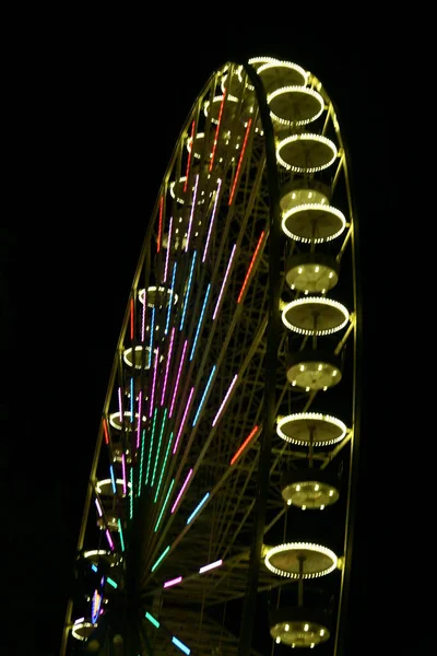 Carousel Ferris Wheel Fair Tivoli Libori Paderborn Northrhine Westfalia Germany — Foto de Stock