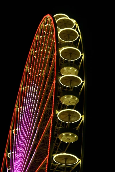Carrousel Ferris Wheel Fair Tivoli Libori Paderborn Northrhine Westfalia Allemagne — Photo