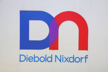 Paderborn, Northrhine Westfalia, Almanya, 25 Haziran. 2023, Diebold Nixdorf Şirketi, bir Alman-Amerikan şirketinin imzası.,