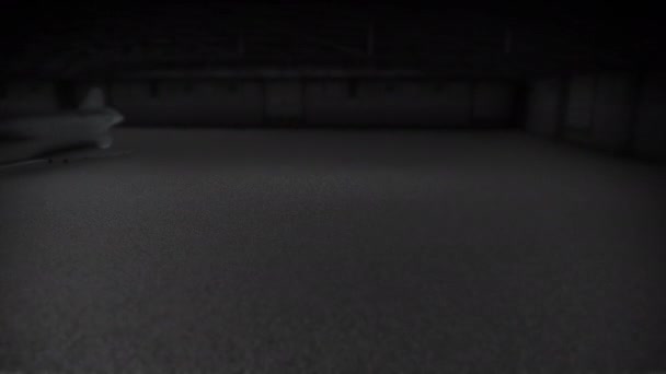 Ucav 戦闘ドローン 141 無人戦闘航空機 Ucav 戦場Uav 3Dアニメーションモデル — ストック動画