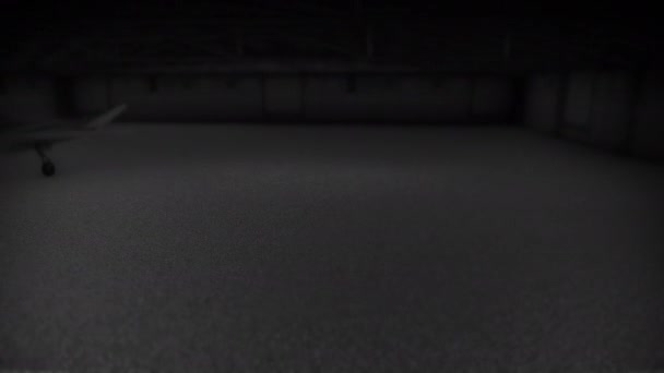 Ucav 戦闘ドローン ドローンIii 無人戦闘航空機 Ucav 戦場Uav 3Dアニメーションモデル — ストック動画