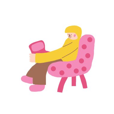 Erkek ikonu. Güzel el çizimi, izole edilmiş erkek centilmen. Dizüstü bilgisayarı olan bir adam.