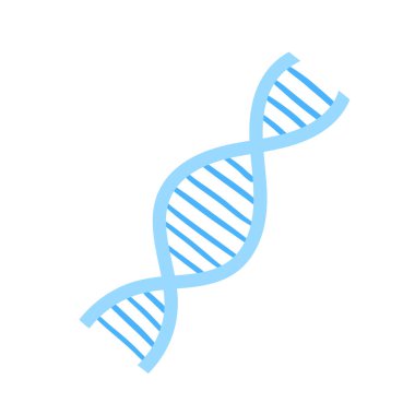 Şirin bilim temalı kompozisyon, komik elle çizilmiş kartpostal insan, hayvan DNA 'sı işareti, ikon, yapı. Okul, bilim, eğitim nesneleri