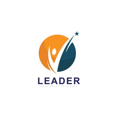 leadership logo success logo and education logo vector