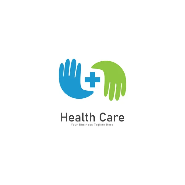 Health Care Vector Logo Template Medical Health Care Logo Design — Stock Vector