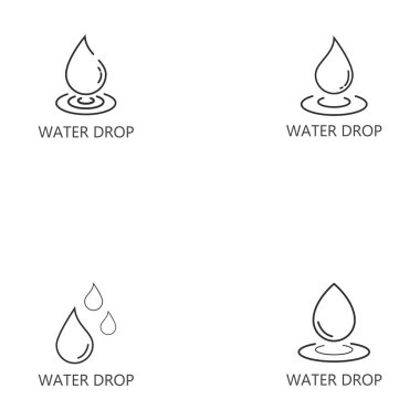 Bırakma çizgisi simgesi indirme vektörü kümesi