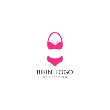 Bikini logo vektör şablonu. mayo logo tasarım vektörü