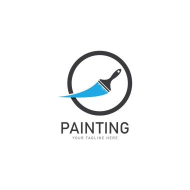 resim logosu vektör çizim şablonu