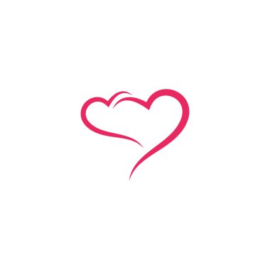 Kalp Simgesi Vektörü. Mükemmel aşk sembolü. Sevgililer Günü işareti% 27