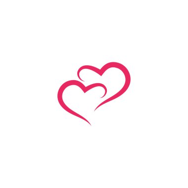 Kalp Simgesi Vektörü. Mükemmel aşk sembolü. Sevgililer Günü işareti% 27