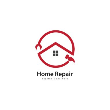 home repair logo template vector icon design clipart