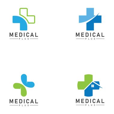 Artı vektör tıbbi şablon resimleme simgesi