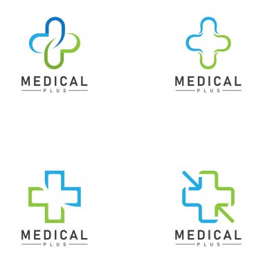 Artı vektör tıbbi şablon resimleme simgesi