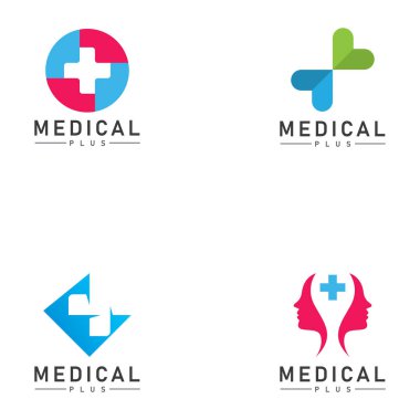 Artı vektör tıbbi şablon resimleme simgesi