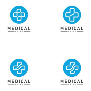 Artı vektör tıbbi şablon resimleme simgesi