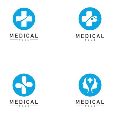 Artı vektör tıbbi şablon resimleme simgesi