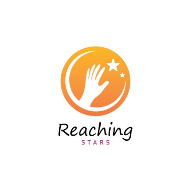 Yıldız rüyaları logo vektör tasarım şablonuna eriş