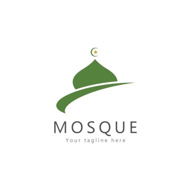 Cami logosu tasarım vektör amblemi tasarım yaratıcı sembol simgesi