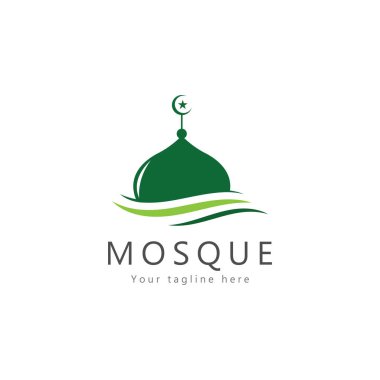 Cami logosu tasarım vektör amblemi tasarım yaratıcı sembol simgesi