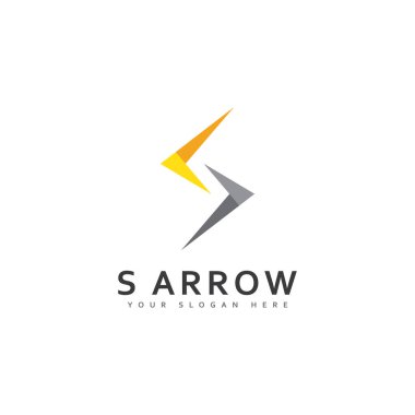 Okun logo simgesi. vektör illüstrasyonu